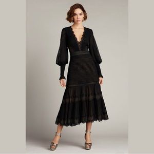 TADASHI SHOJI - NYSSA BISHOP SLEEVE DRESS